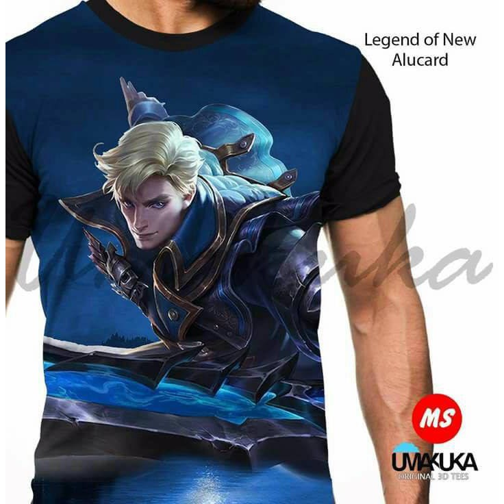 Jual Alhuki Ml New Alucard T Shirt Kaos Baju D Karakter Mobile Legends