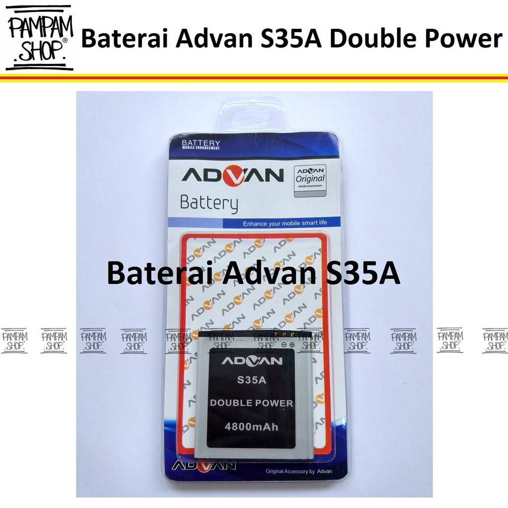 Jual Baterai Handphone Advan S A Original Double Power Batre Batrai