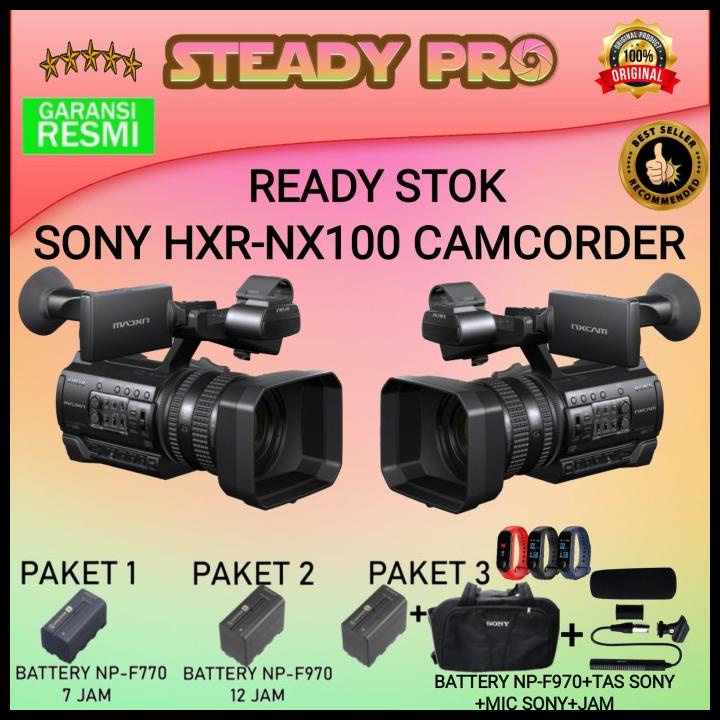 Jual Sony Camcorder Hxr Nx Handycam Sony Hxr Nx Nxcam Shopee