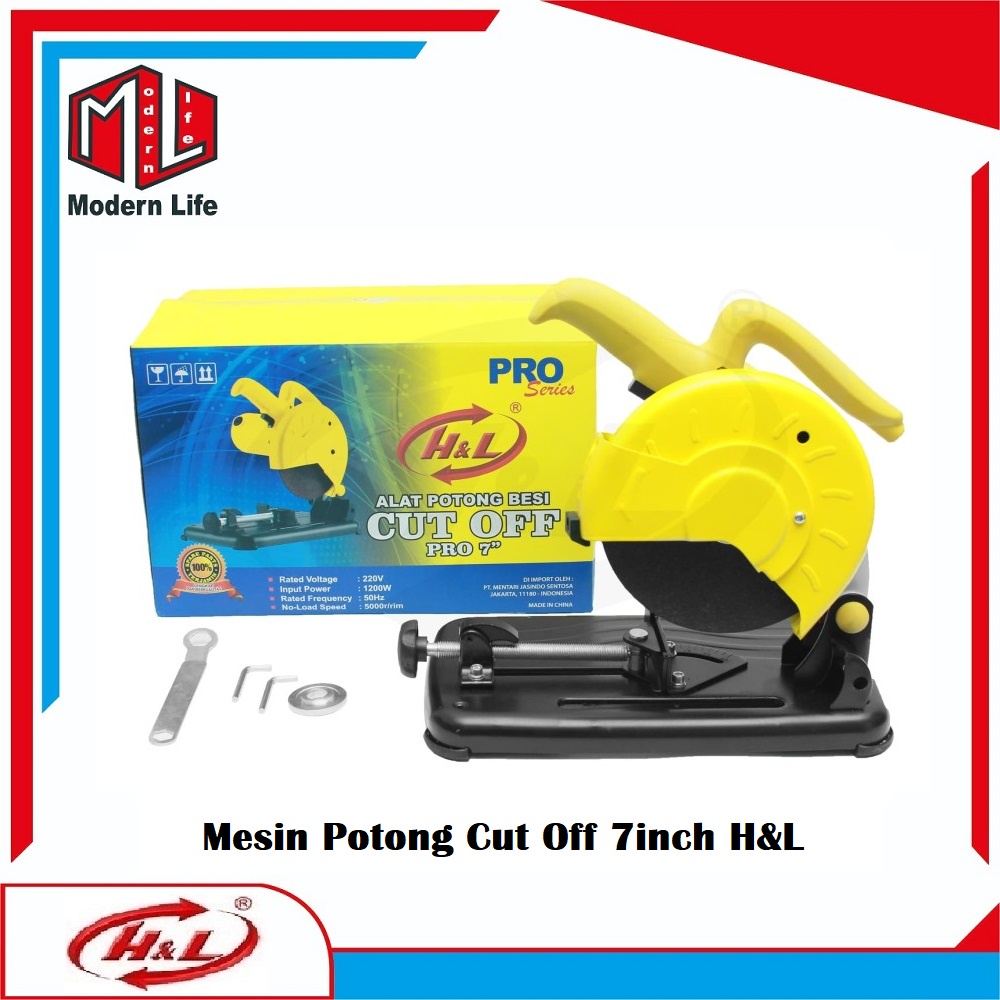 Jual HL Alat Potong Besi Cut Off Pro 7 Inch Shopee Indonesia