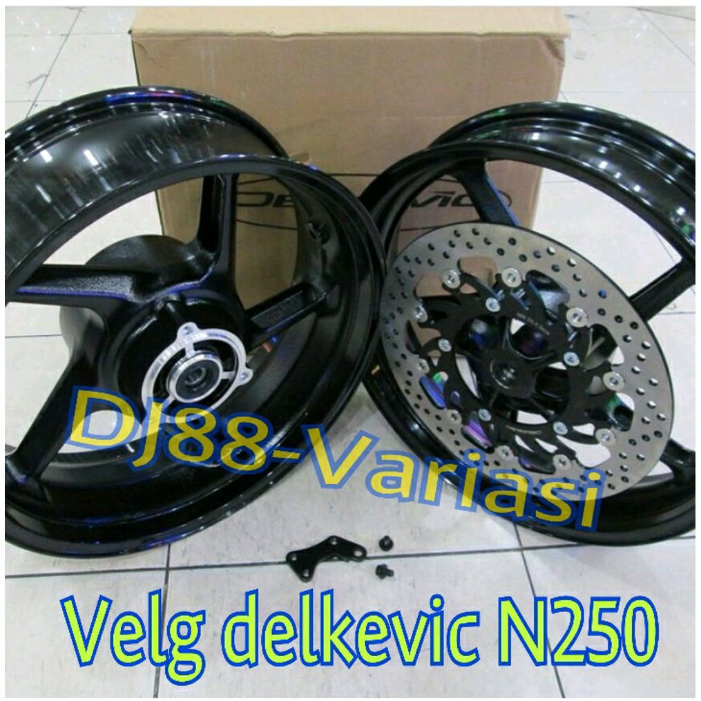 Jual Velg Delkevic Ninja Z Tapak Lebar Inc With Disc Cakram