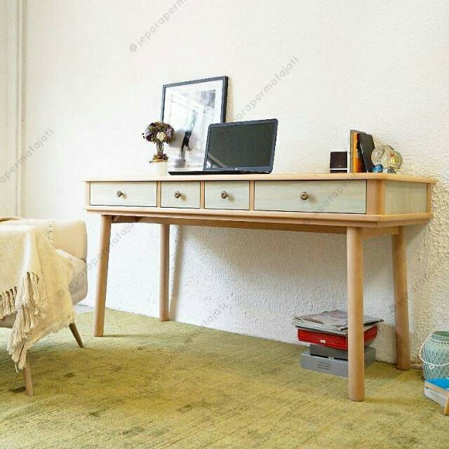 Jual Meja Konsul Minimalis Modern Retro Console Table Meja Consul