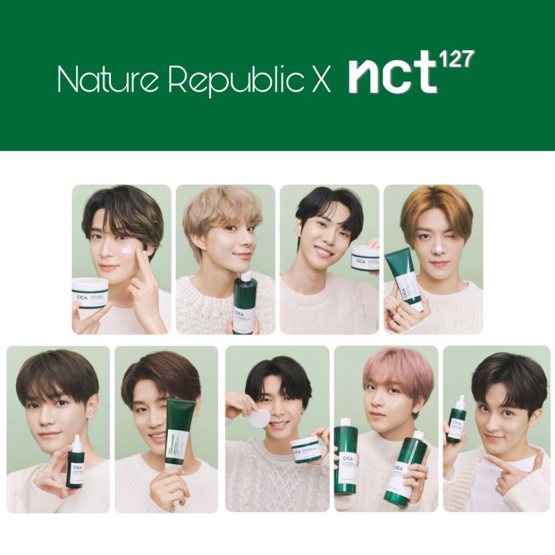 Jual PHOTOCARD NCT 127 X NATURE REPUBLIC Min Order 5 Boleh Mix