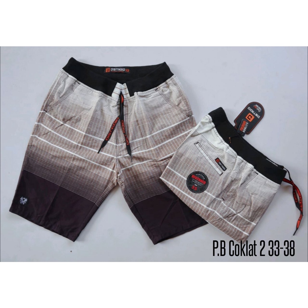 Jual Celana Pendek Pria Surfing Distro Premium Pantai Santai Kolor Rib