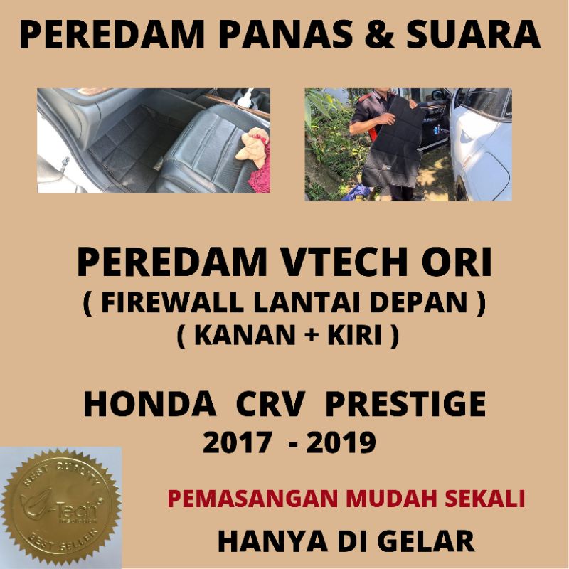 Jual Best Exclusive Vtech Ori Peredam Panas Dan Suara Firewall Honda