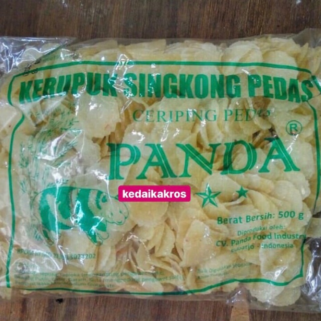 Jual Kerupuk Singkong Ubi Ceriping Cap Panda Gram Shopee Indonesia