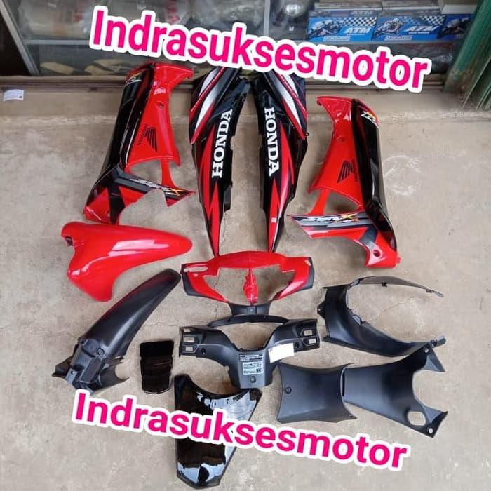 Jual Cover Body Full Body Halus Kasar Motor Honda Supra X 125 Lama Gra