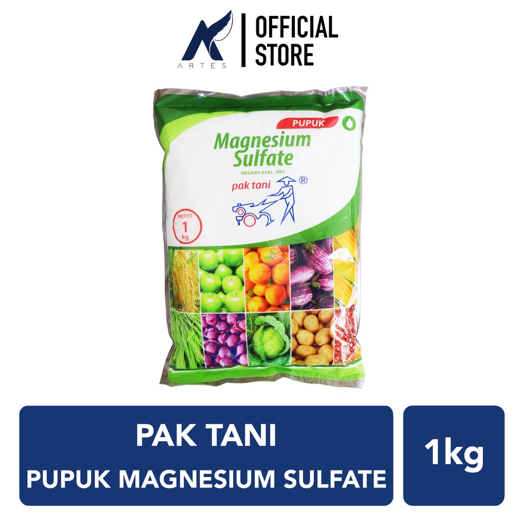 Jual PAK TANI PUPUK MAGNESIUM SULFATE Bunga Buah Sulfat Tanaman MgSO4 1