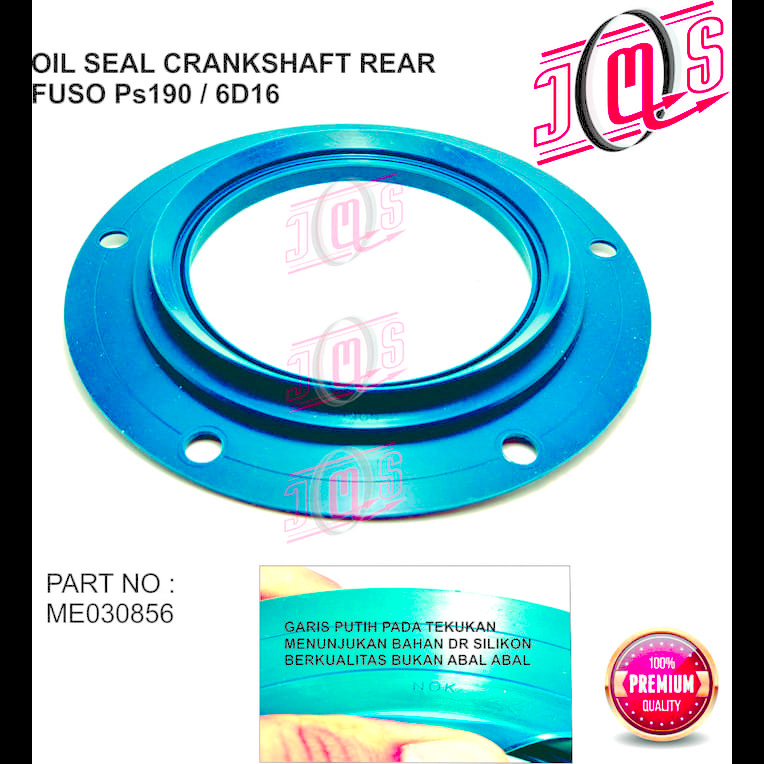 Jual OIL SEAL CRANKSHAFT REAR KER KREK KRUK AS BELAKANG FUSO 6D16 PS190