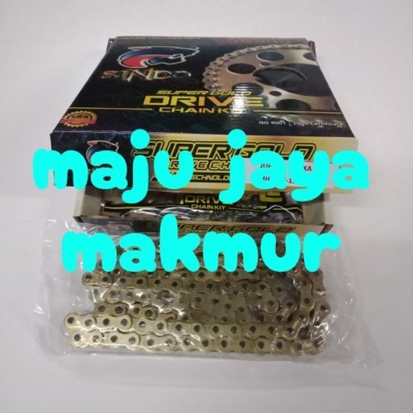 Jual Roller Chain Rantai RS 80 2 DOUBLE Sproket SINDO ORIGINAL