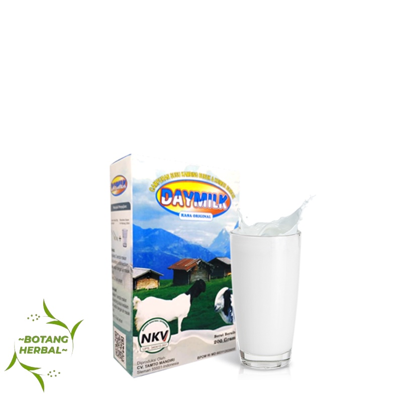 Jual DAYMILK Susu Kambing Etawa Bubuk 200 Gram Rasa Original Susu