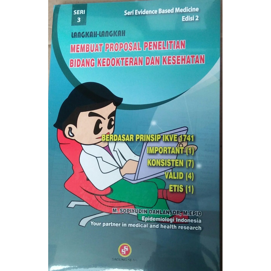 Jual Buku Langkah Langkah Membuat Proposal Penelitian Bidang Kedokteran