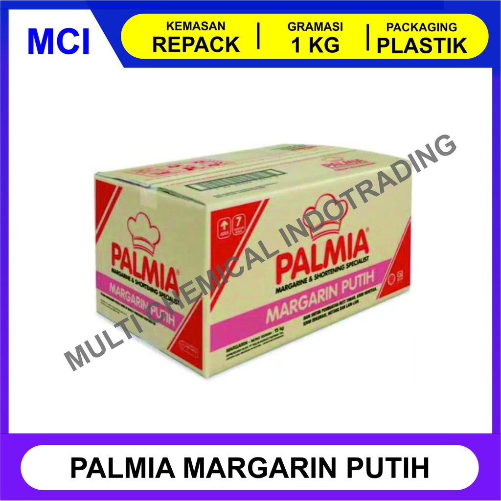 Jual PALMIA MARGARIN PUTIH REPACK 1 KG Shopee Indonesia