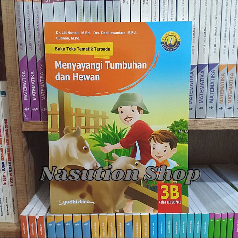 Jual Buku Tematik Terpadu 3A 3B 3C 3D 3E 3F 3G 3H Yudhistira Kelas 3 SD