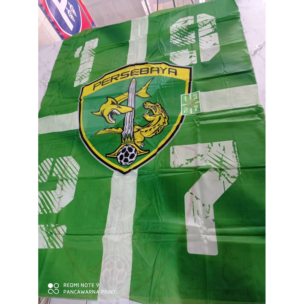 Jual Bendera Custom Flag Custom Persebaya Design Custom Surabaya