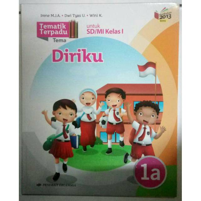 Jual Tematik Terpadu A B C D Sd Kelas K N Erlangga Shopee