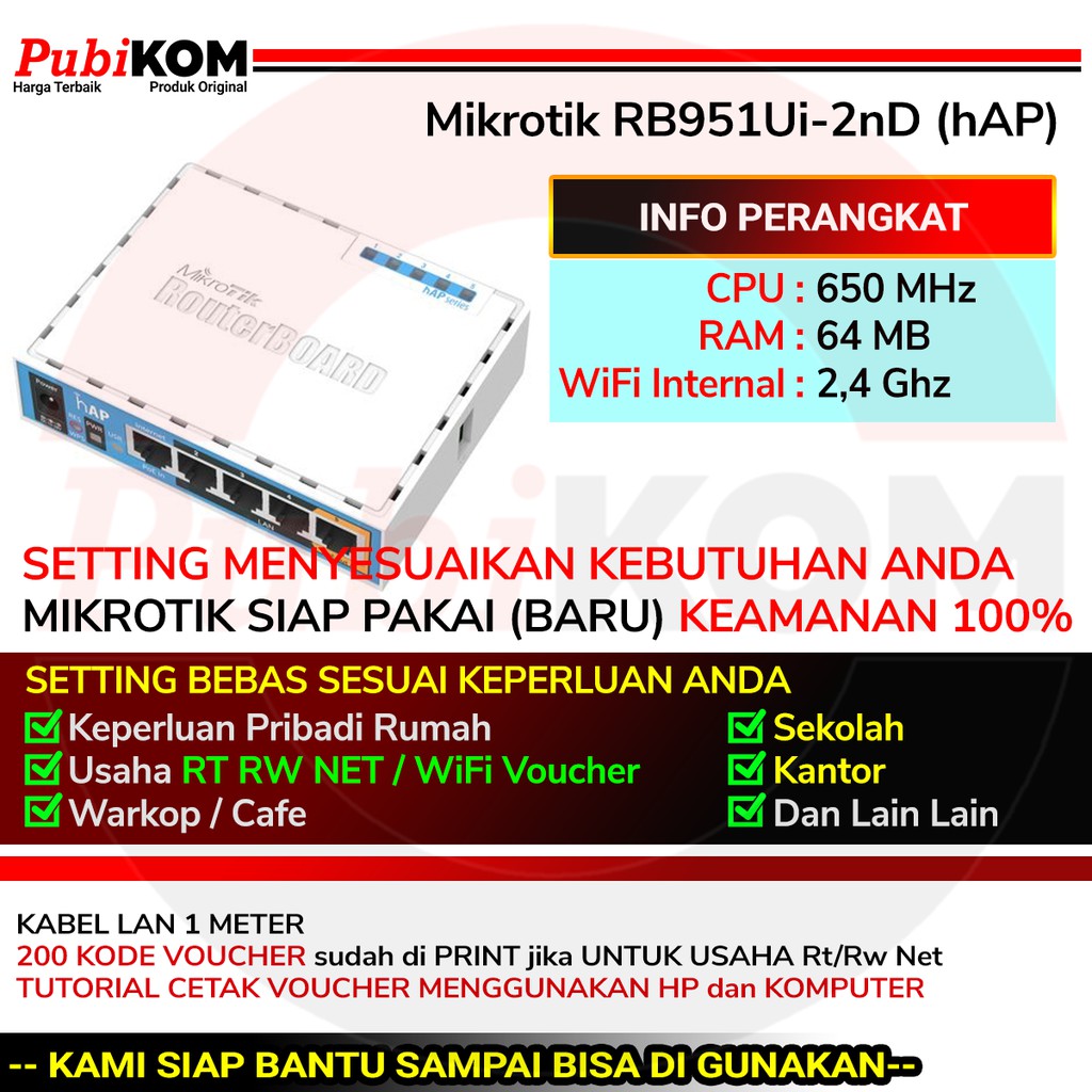 Jual Mikrotik Full Setting Rb Ui Nd Siap Pakai Shopee Indonesia