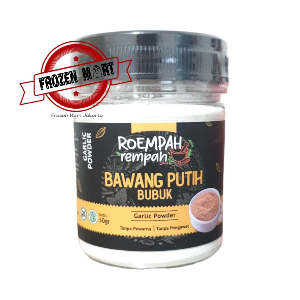 Jual Roempah Rempah Bawang Putih Bubuk Pure Garlic Powder Gr