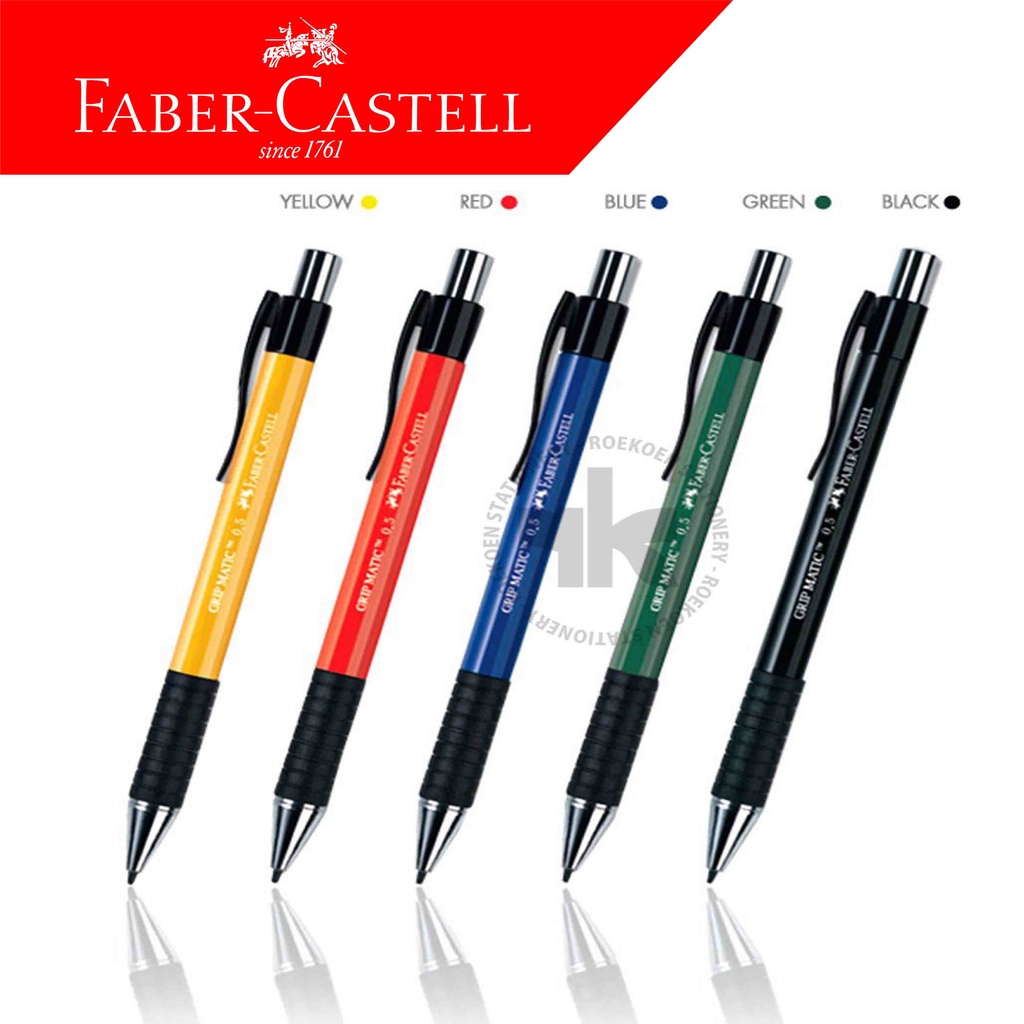 Jual Faber Castell Pensil Mekanik 0 5mm Grip Matic 1318 Shopee Indonesia