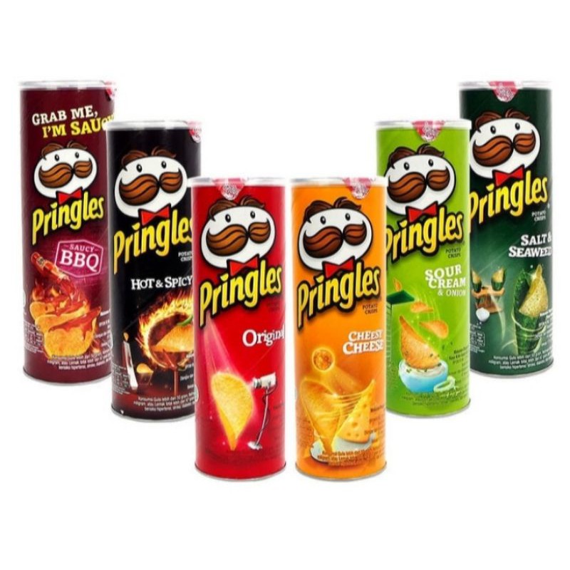 Jual Pringles Potato Gram Keripik Kentang Pringles Potato Crisps