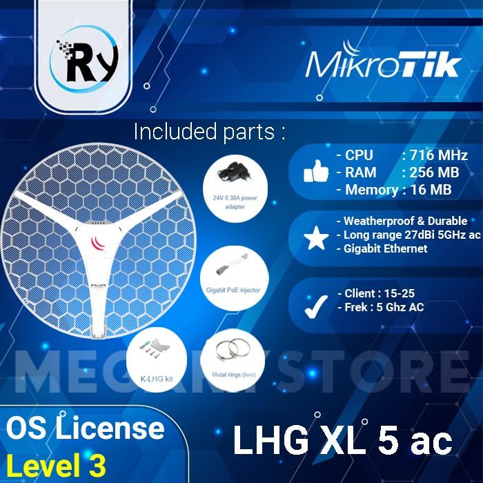 Jual Mikrotik Lhg Xl 5 Ac Rblhgg 5Acd Xl Embedded Wireless Shopee