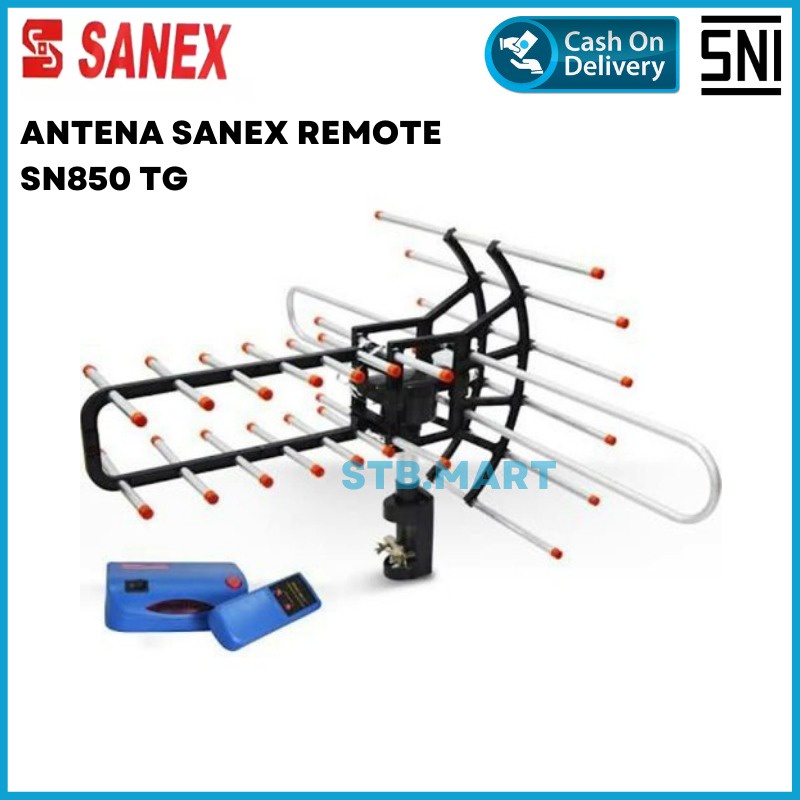 Jual SANEX Antena Outdoor Remote WA 850TG Free Kabel 10m Antena TV