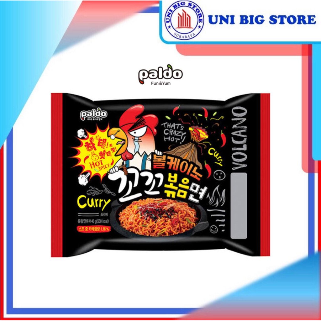 Jual Paldo Volcano Spicy Chicken Noodle Mie Instan Ramen Gr