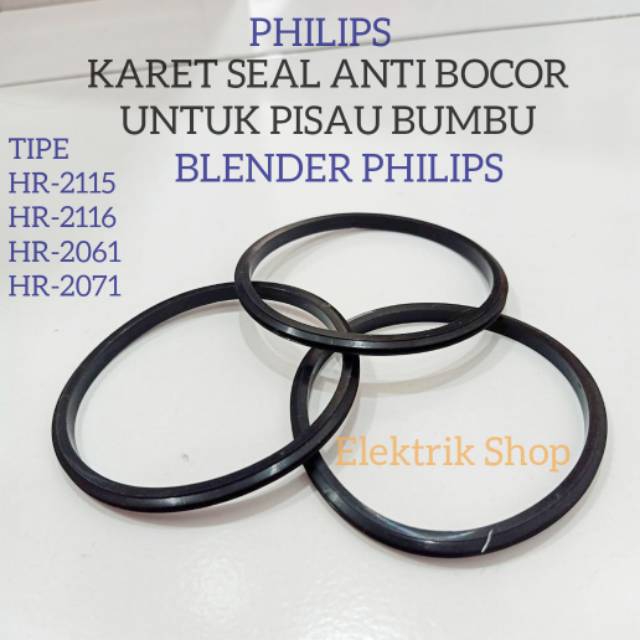 Jual Karet Anti Bocor Original Blender Philips Untuk Pisau Bumbu Tipe