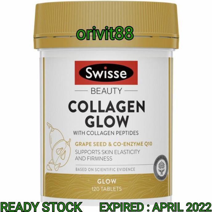 Jual Swisse Beauty Collagen Glow With Collagen Peptides Tablet