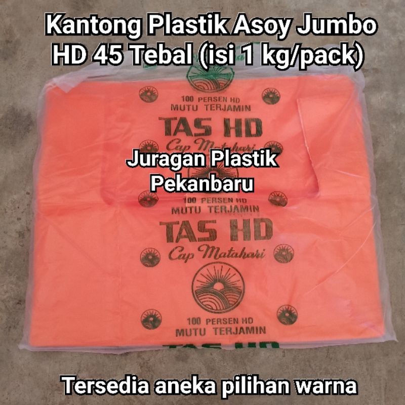 Jual Isi Kg Tebal Kantong Plastik Kresek Jumbo Warna Hd Cm