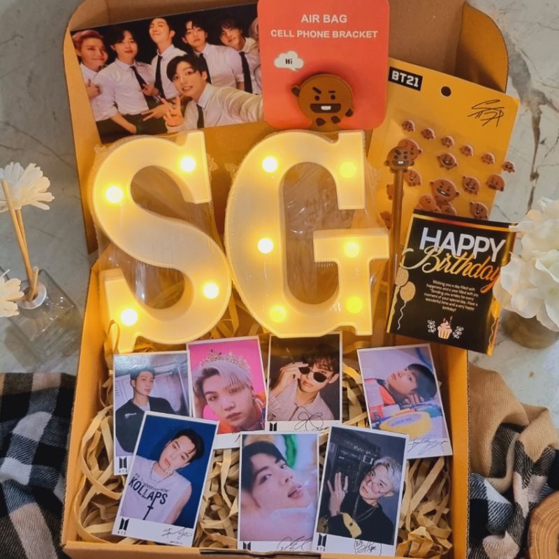 Jual Hampers Lampu Bts Fankit Bts Army Shopee Indonesia