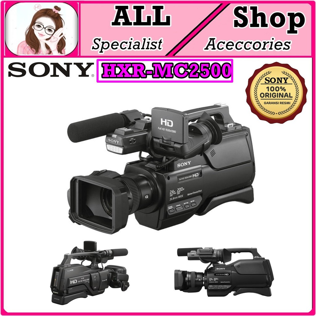 Jual Handycamp Sony HXR MC2500 Shopee Indonesia