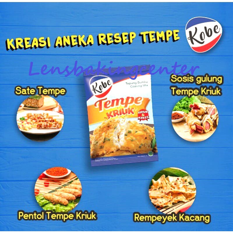 Jual Kobe Tempe Kriuk Gr Gr Kobe Tepung Tempe Goreng Kriuk