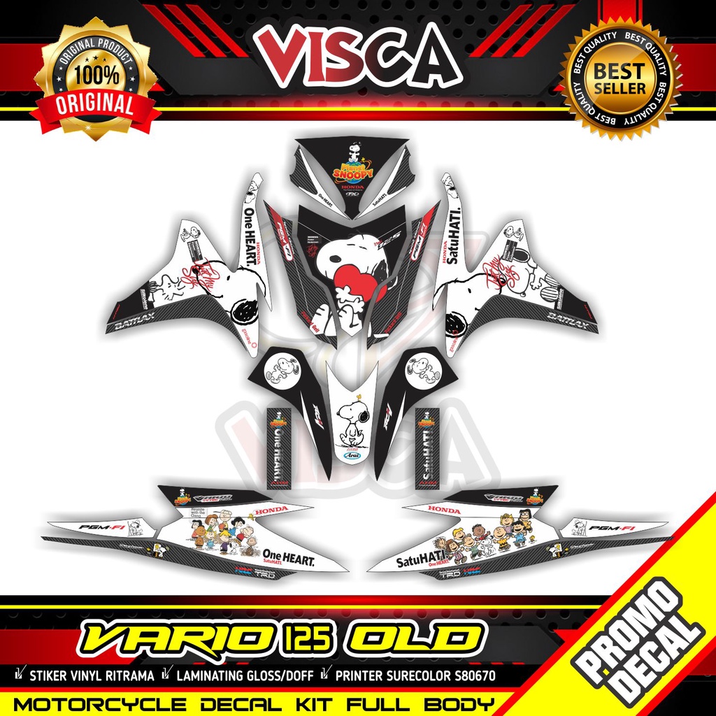 Jual Decal Vario Old Full Body Stiker Vario Old Keren Full Body