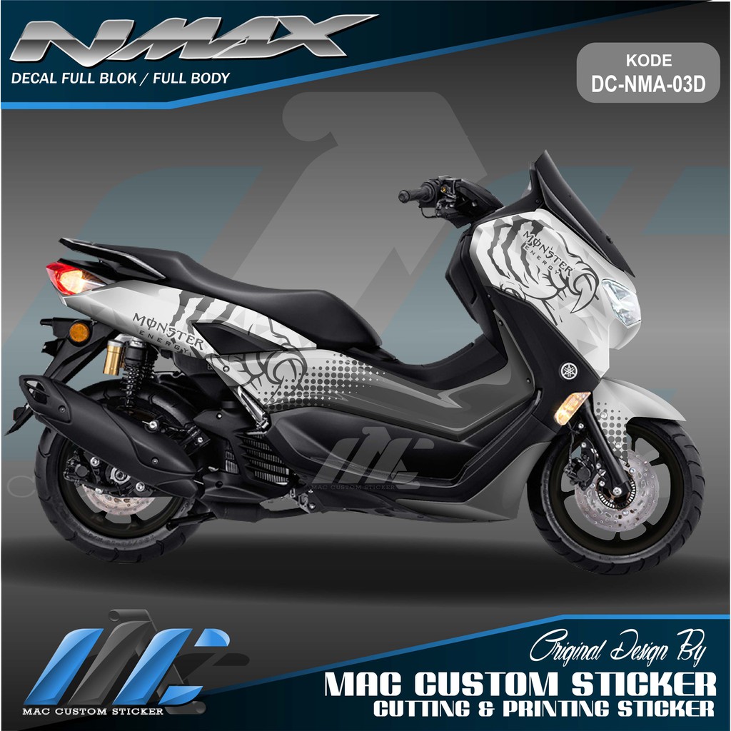 Jual Decal Nmax New Stiker Full Blok Nmax Dc Nma