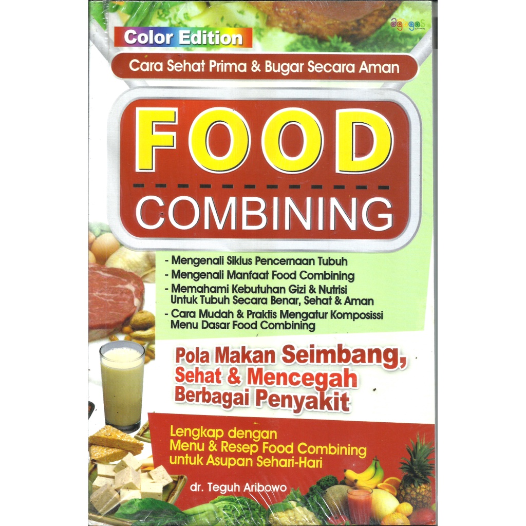 Jual Buku Food Combining Pola Makan Seimbang Sehat Dan Mencegah