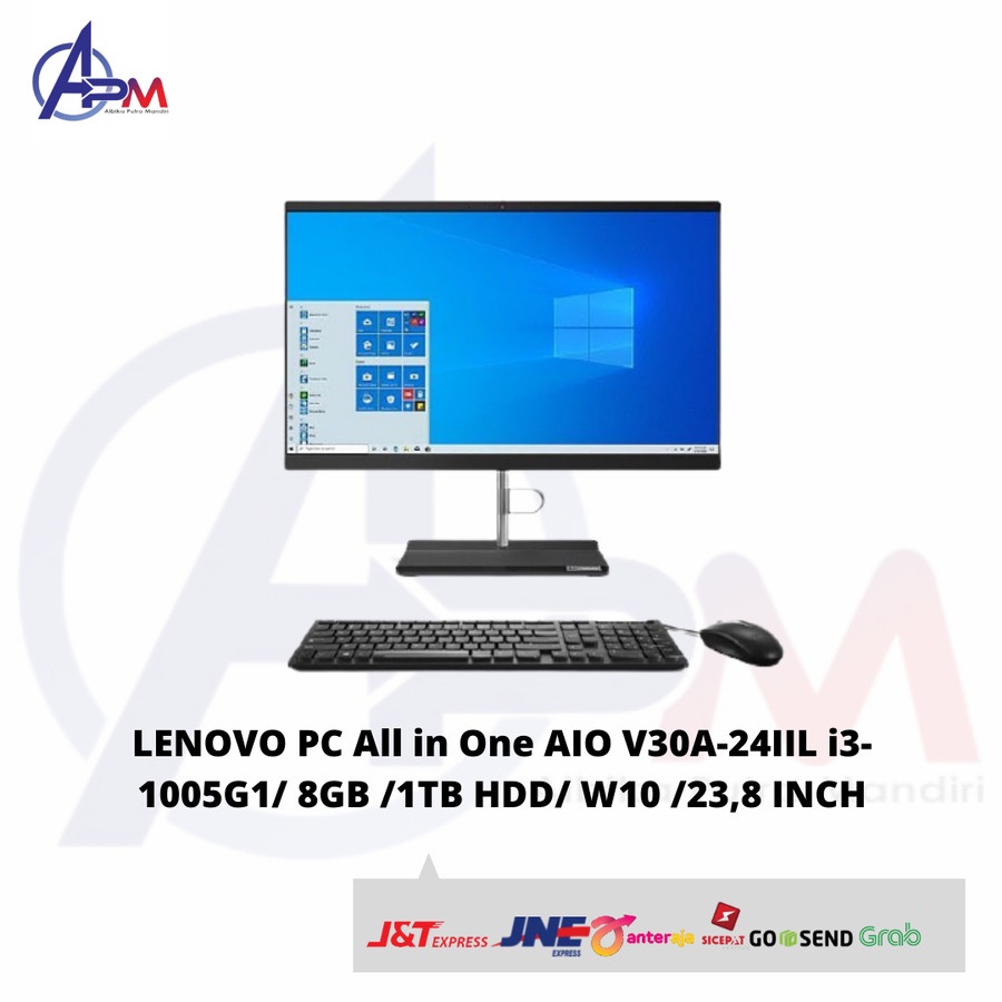 Jual Pc Aio Lenovo V A Iil I G Gb Tb Hdd Win