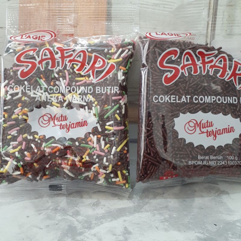 Jual Coklat Meses Safari Lagie G Shopee Indonesia