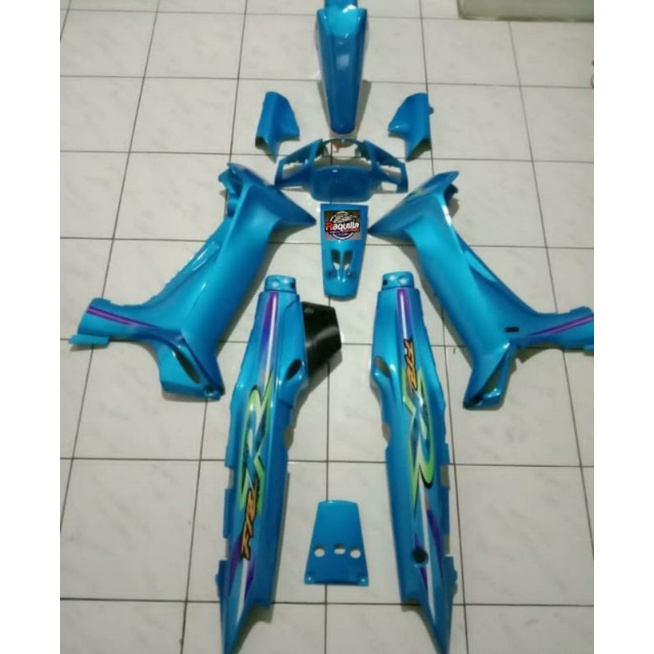 Jual Cover Body Fizr F Zr Full Set Halus Cover Bodi Yamaha Fiz R Blue