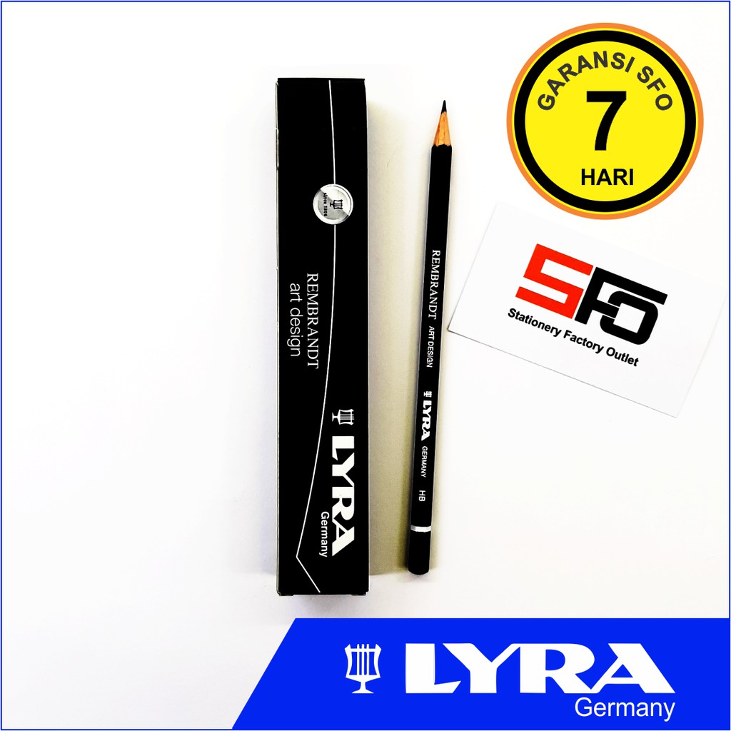 Jual Pensil Lyra Art Design 669 HB Graphite Pencil HB Shopee Indonesia