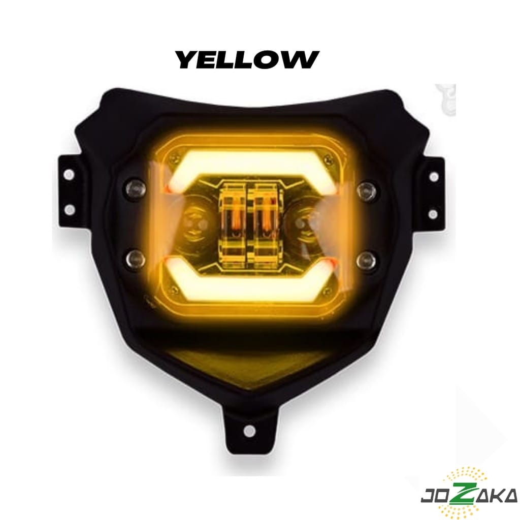 Jual Lampu Depan Headlamp Reflektor CRF KLX WR155 LED DAYMAKER Frame