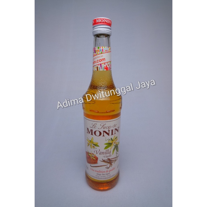 Jual Monin Vanilla Syrup Sirup Monin Vanila Ml Shopee Indonesia