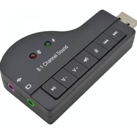 Jual Komponen Komputer Sound Card Usb Model Piano Channel D Audio