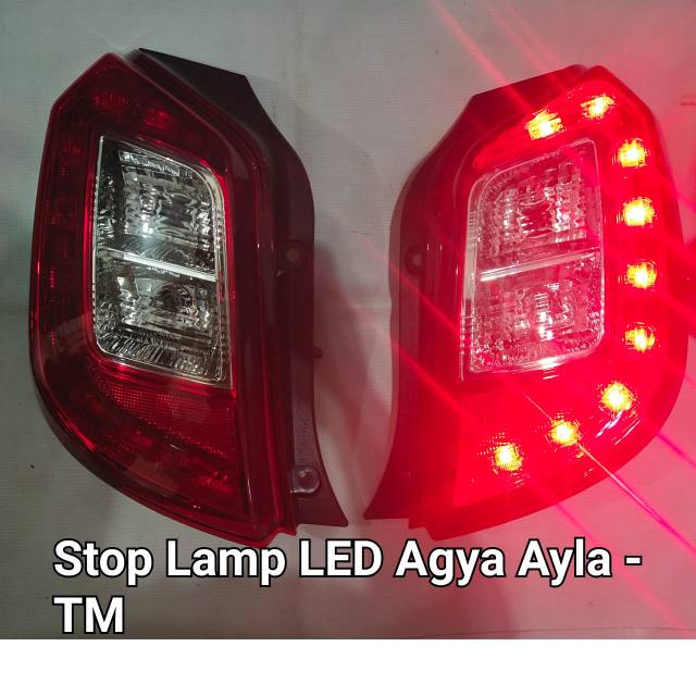 Jual Stop Lamp LED Agya 2012 2016 Ayla Tail Light Lampu Belakang Toyota