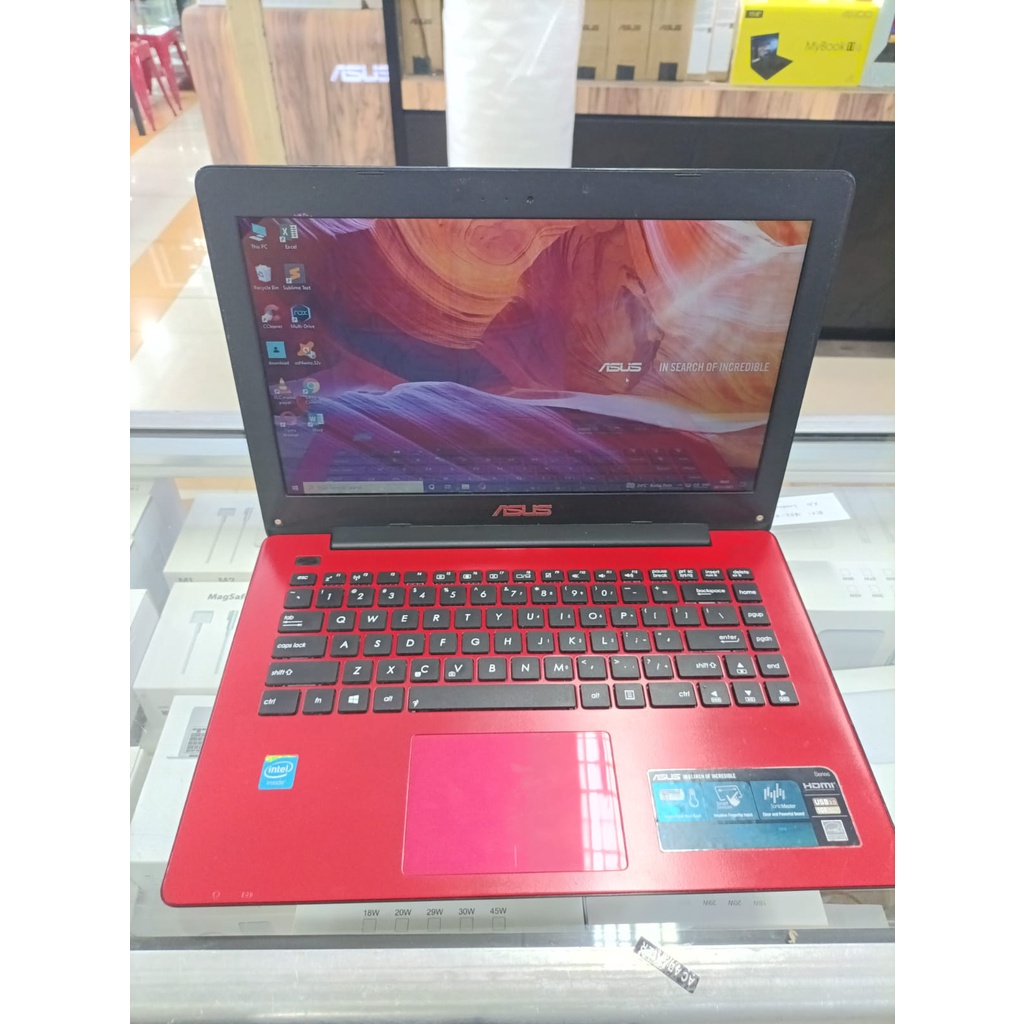 Jual Laptop Second Bekas ASUS Intel Celeron HDMI RAM 4GB HDD 500GB