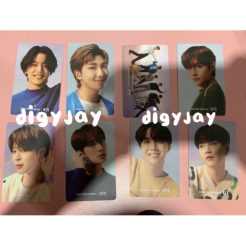 Jual Photocard Bts X Samsung S Fe Official Shopee Indonesia