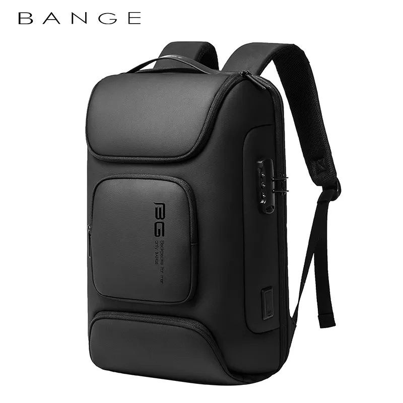 Jual Bange Tas Ransel Pria Laptop Backpack Lock USB 15 6 Inch