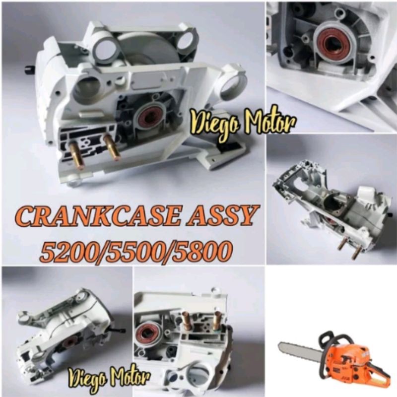 Jual Crank Case Bak Oli Blok Mesin Chainsaw Senso Sinso Mini