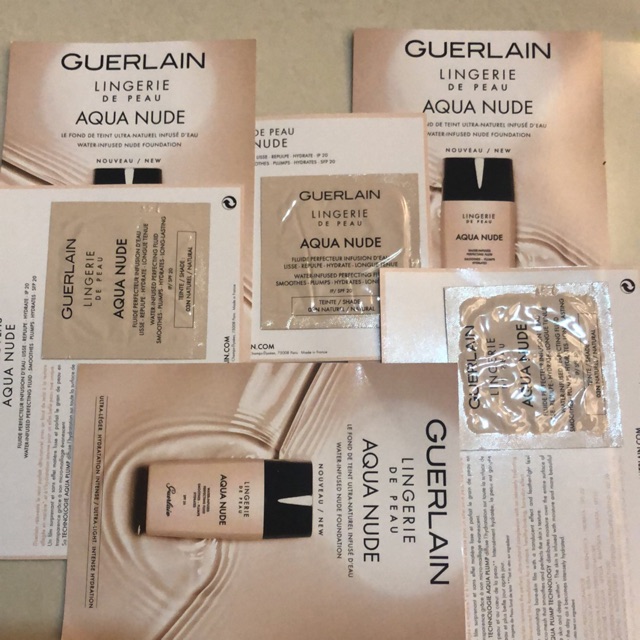 Jual Guerlain Lingerie De Peau Aqua Nude Foundation Shopee Indonesia