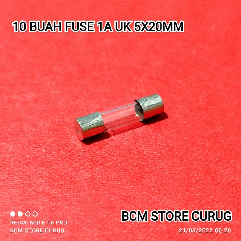 Jual Buah Fuse Kaca A V Sekring X Mm Kecil Shopee Indonesia